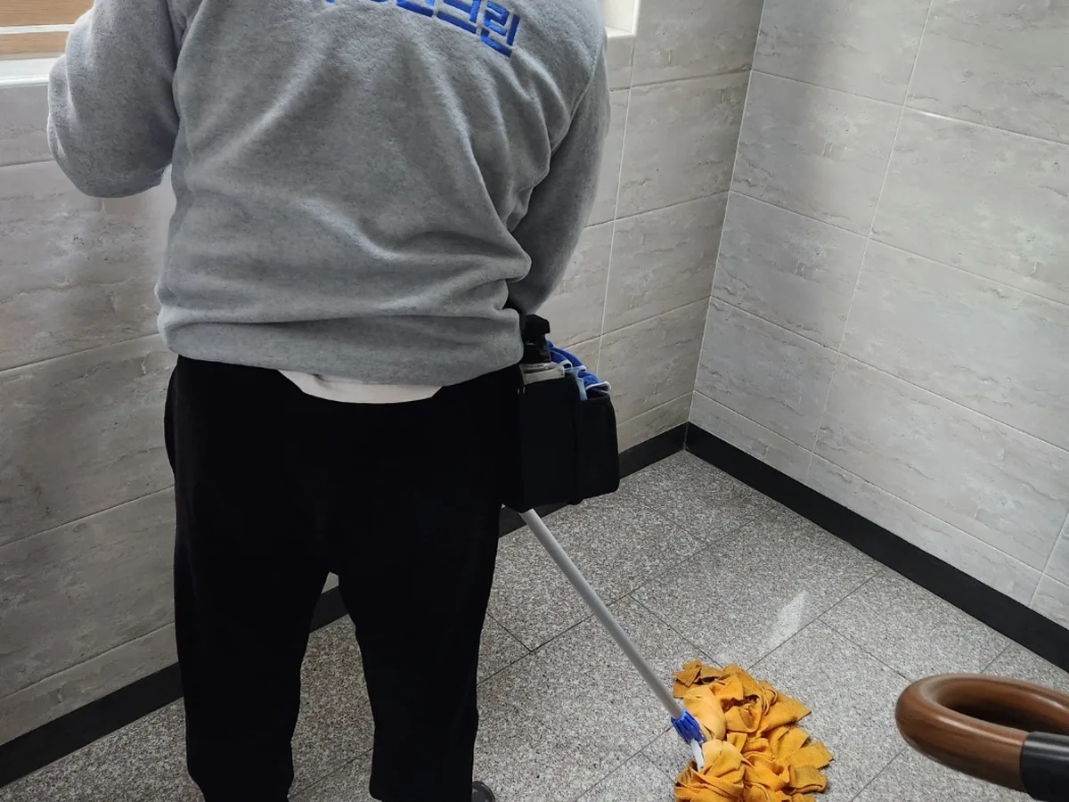 해남군 계곡면 빌라 복도·대기 동선 야간 위생청소 사례 - 행진크린