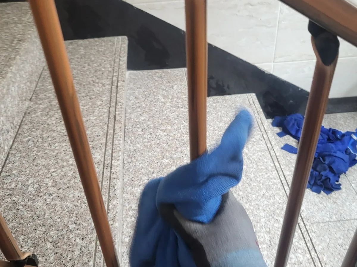 해남군 옥천면 빌라 난간·손잡이 위생청소 사례 - 행진크린